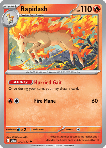 Rapidash - Destined Rivals 30