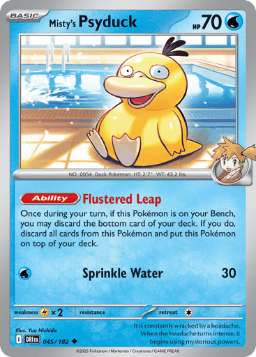 Misty's Psyduck - Destined Rivals 45