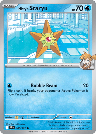 Misty's Staryu - Destined Rivals 46