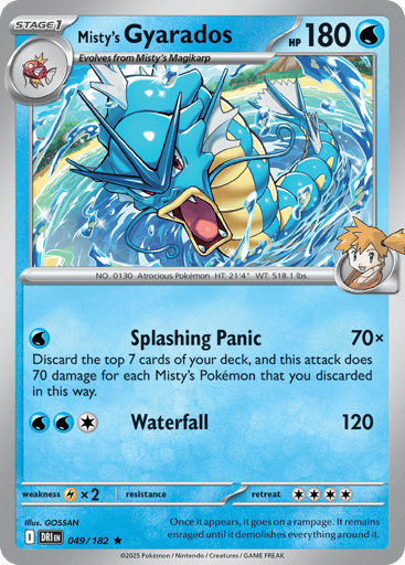 Misty's Gyarados - Destined Rivals 49