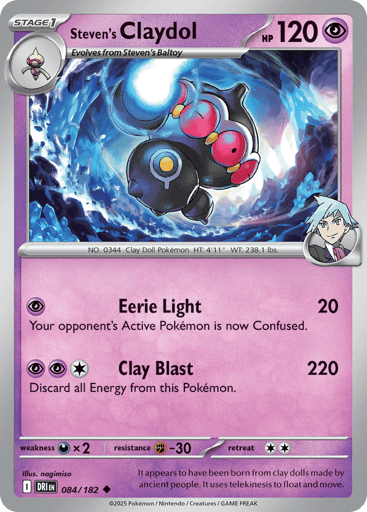 Steven's Claydol - Destined Rivals 84