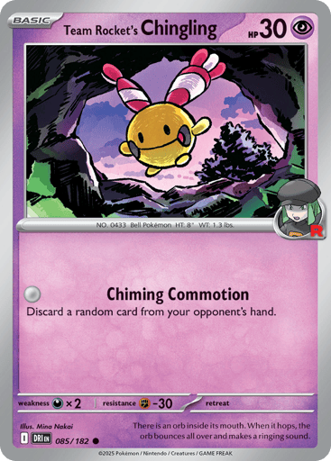 Team Rocket's Chingling - Destined Rivals 85