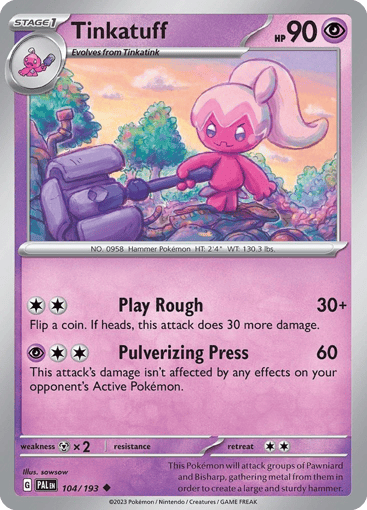 Tinkatuff - Paldea Evolved 104