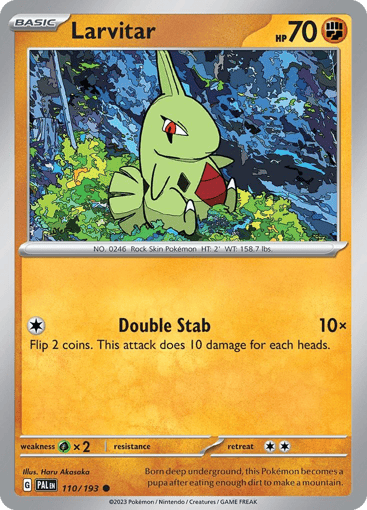 Larvitar - Paldea Evolved 110