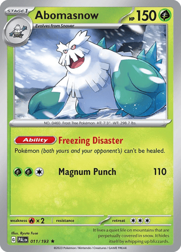Abomasnow - Paldea Evolved 11