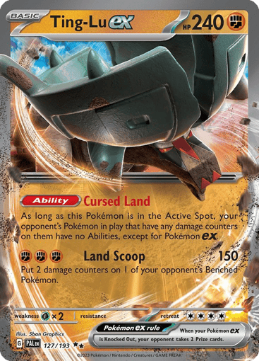 Ting-Lu ex - Paldea Evolved 127
