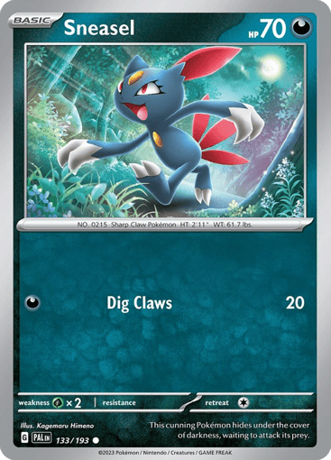 Sneasel - Paldea Evolved 133