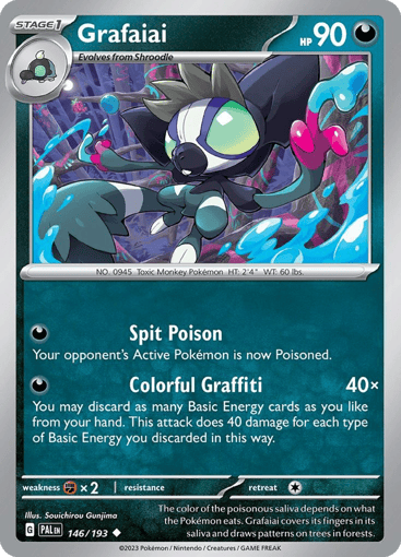 Grafaiai - Paldea Evolved 146