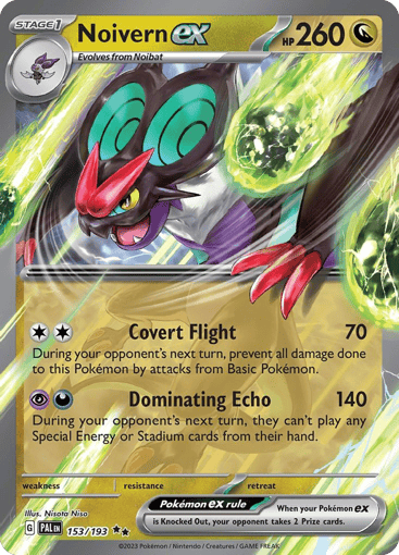 Noivern ex - Paldea Evolved 153