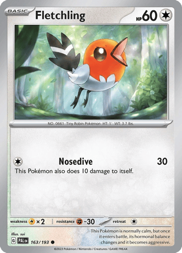 Fletchling - Paldea Evolved 163