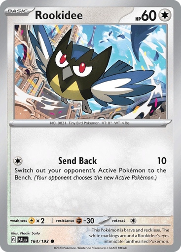 Rookidee - Paldea Evolved 164
