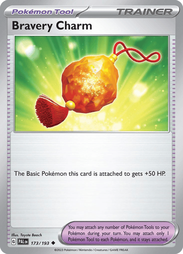 Bravery Charm - Paldea Evolved 173