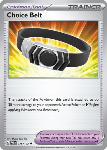 Choice Belt - Paldea Evolved 176