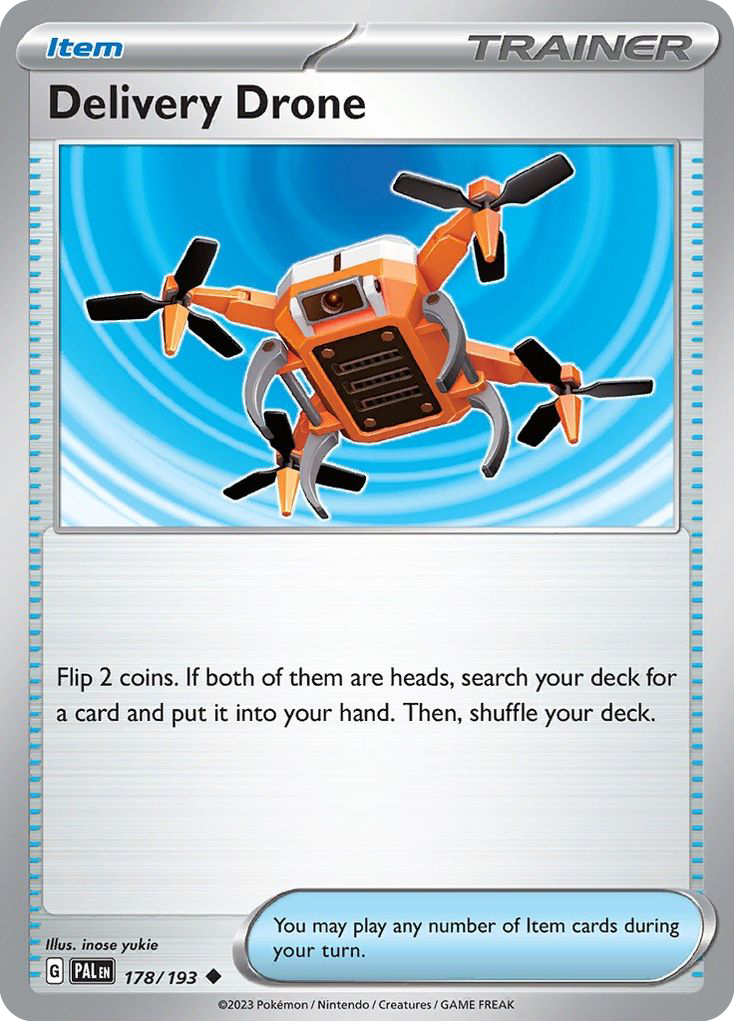 Delivery Drone – Paldea Evolved 178/193 Pokémon card