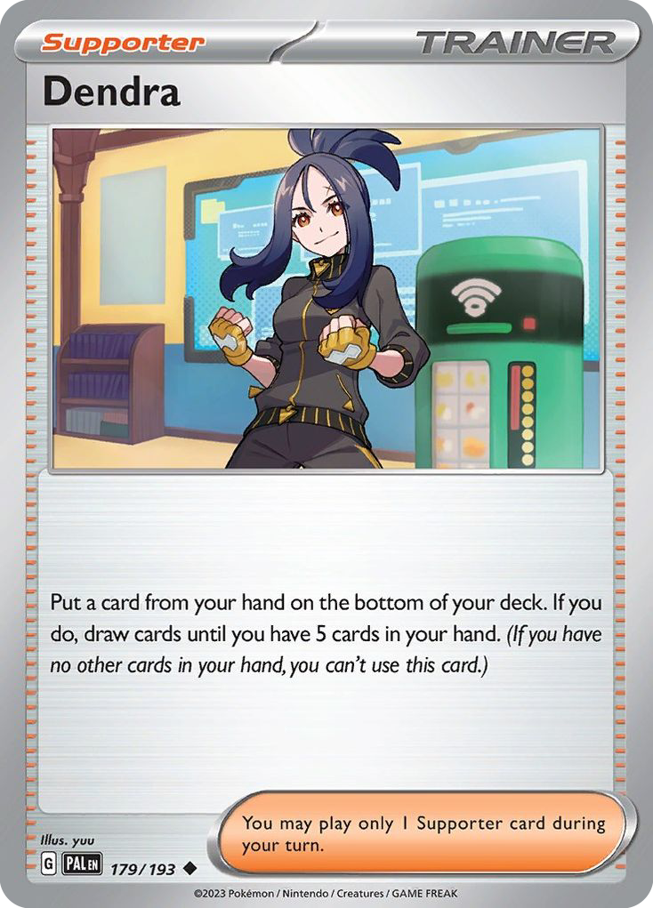 Dendra – Paldea Evolved 179/193 Pokémon card