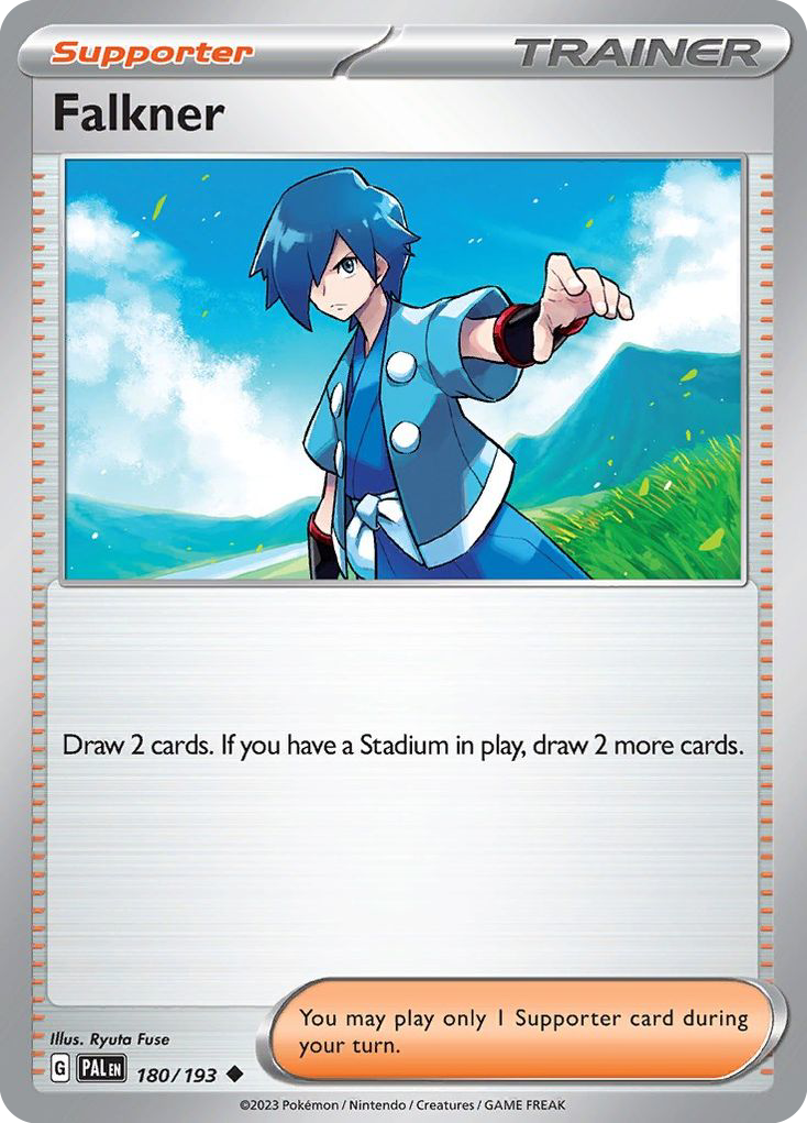 Falkner – Paldea Evolved 180/193 Pokémon card