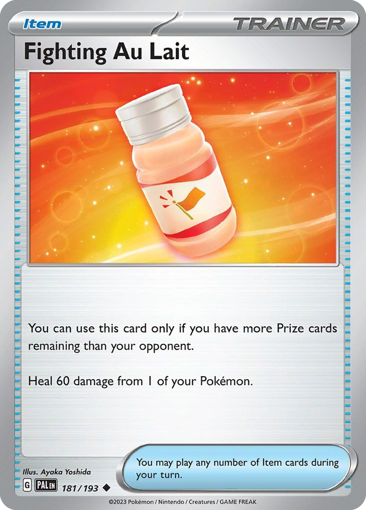 Fighting Au Lait – Paldea Evolved 181/193 Pokémon card