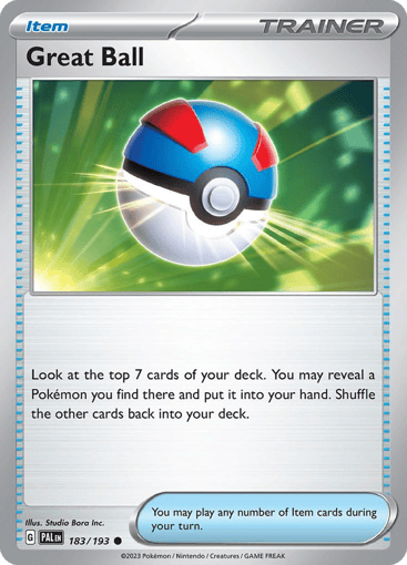 Great Ball - Paldea Evolved 183
