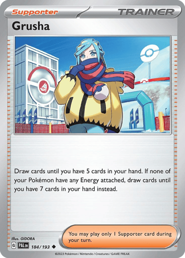 Grusha - Paldea Evolved 184