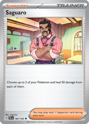 Saguaro - Paldea Evolved 187