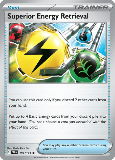 Superior Energy Retrieval - Paldea Evolved 189