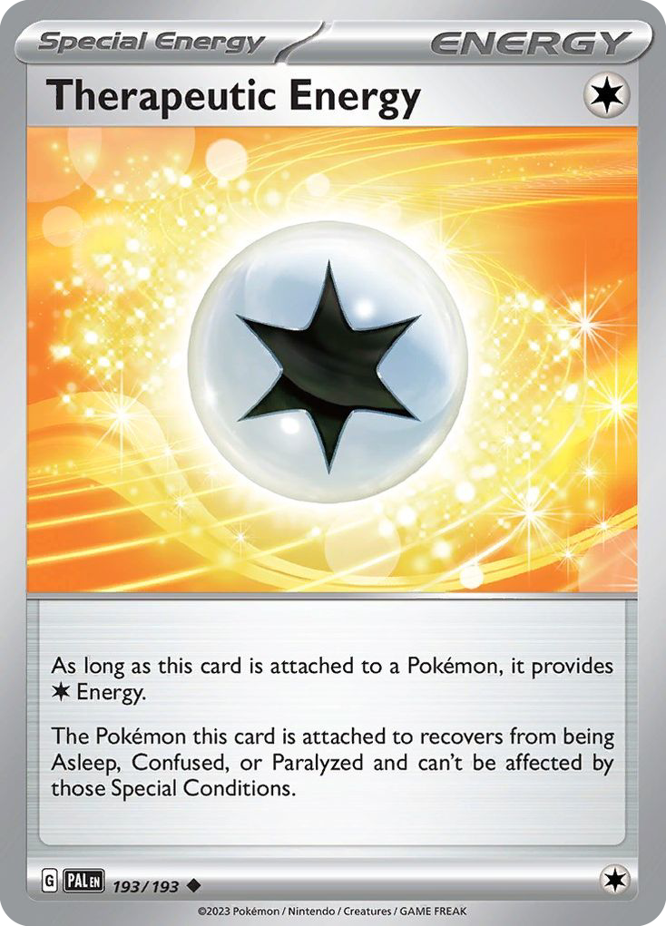 Therapeutic Energy – Paldea Evolved 193/193 Pokémon card