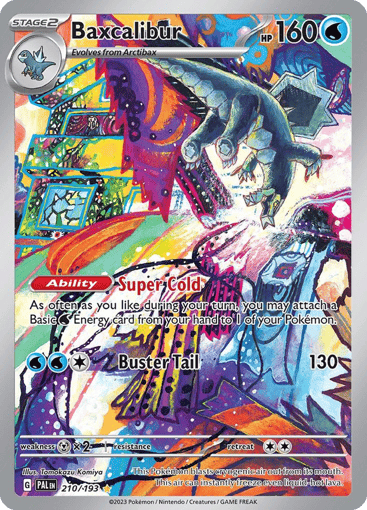 Baxcalibur - Paldea Evolved 210