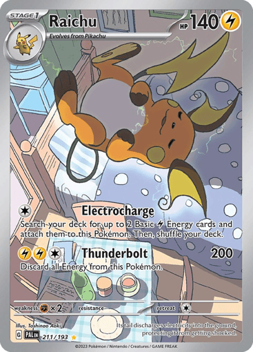 Raichu - Paldea Evolved 211
