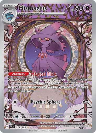 Mismagius - Paldea Evolved 212