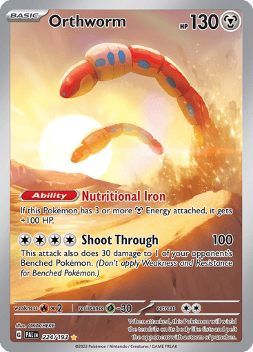 Orthworm - Paldea Evolved 224