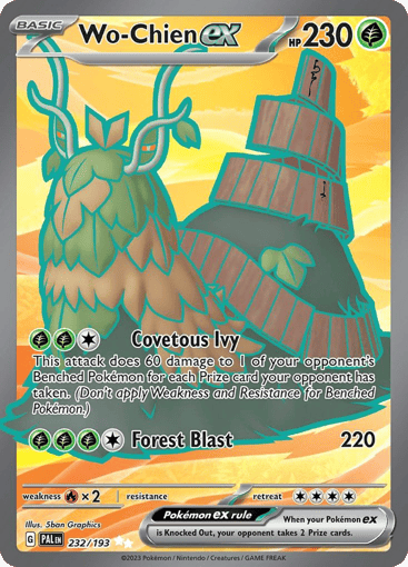 Wo-Chien ex - Paldea Evolved 232