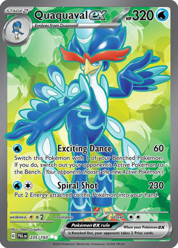 Quaquaval ex - Paldea Evolved 235