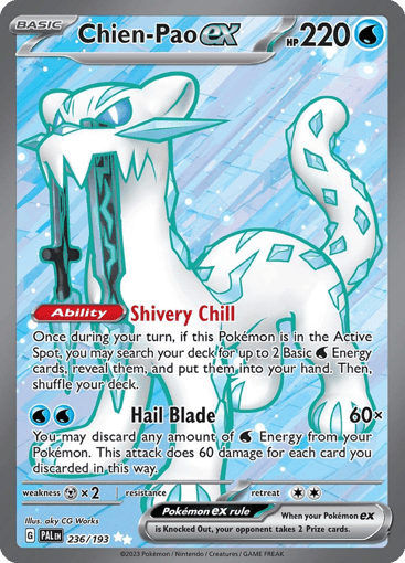 Chien-Pao ex - Paldea Evolved 236