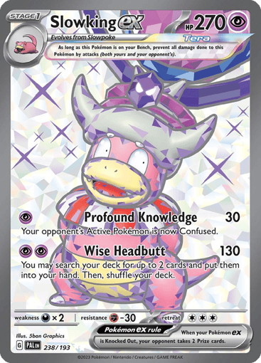 Slowking ex - Paldea Evolved 238