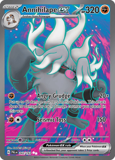 Annihilape ex - Paldea Evolved 242