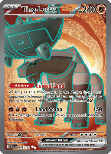 Ting-Lu ex - Paldea Evolved 243
