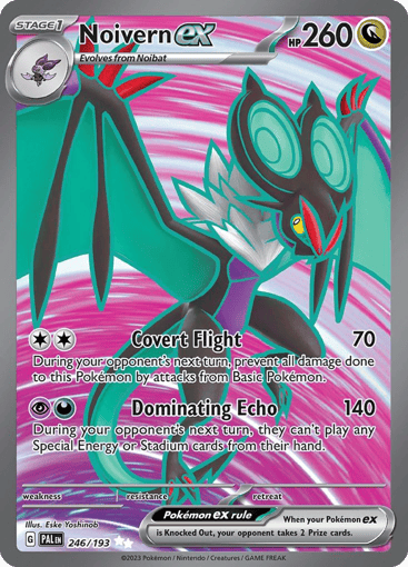 Noivern ex - Paldea Evolved 246