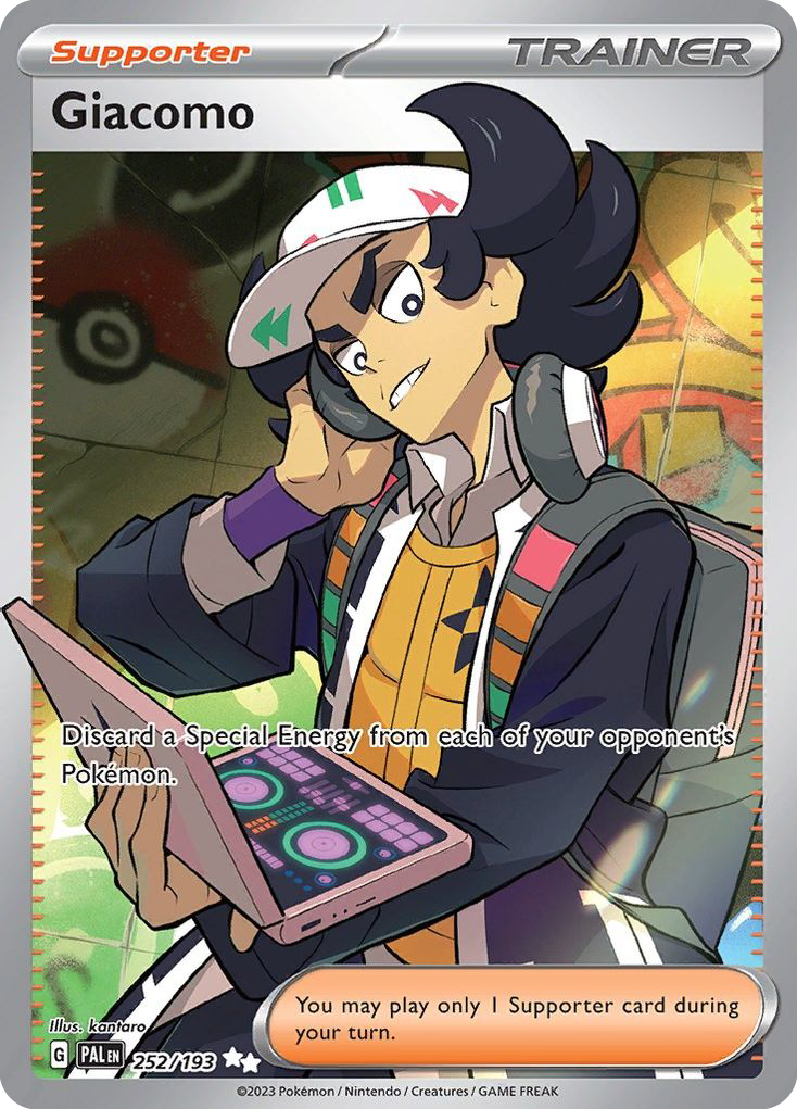 Giacomo – Paldea Evolved 252/193 Pokémon card
