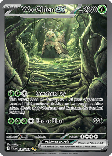 Wo-Chien ex - Paldea Evolved 257