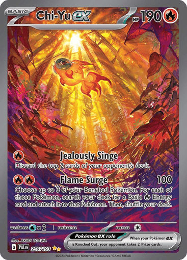 Chi-Yu ex - Paldea Evolved 259