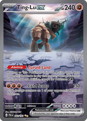 Ting-Lu ex - Paldea Evolved 263