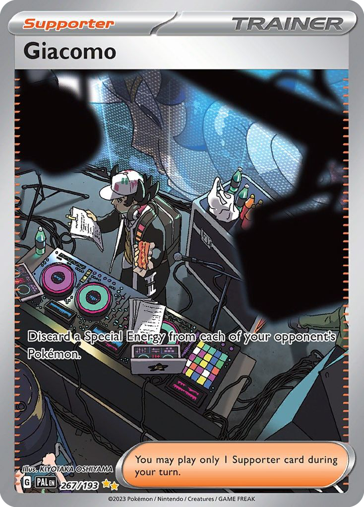 Giacomo – Paldea Evolved 267/193 Pokémon card