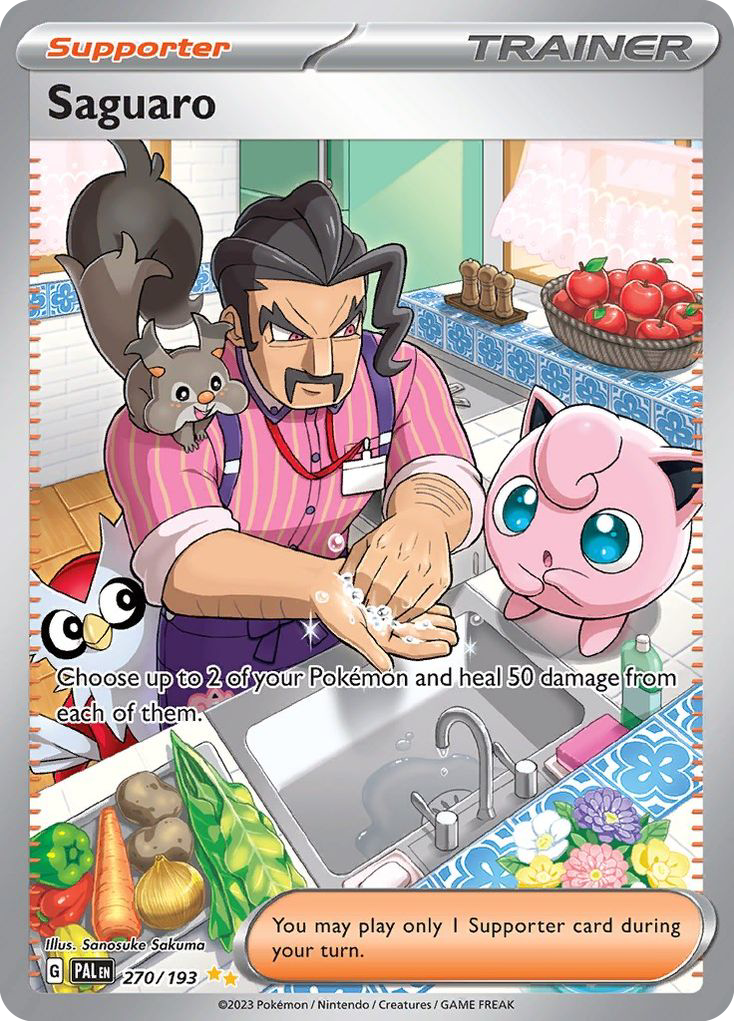 Saguaro – Paldea Evolved 270/193 Pokémon card