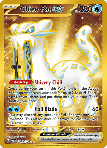 Chien-Pao ex - Paldea Evolved 274