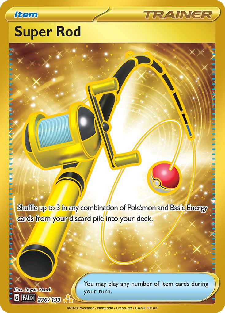 Super Rod – Paldea Evolved 276/193 Pokémon card