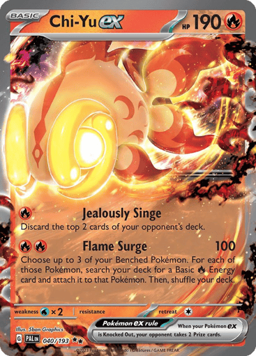 Chi-Yu ex - Paldea Evolved 40