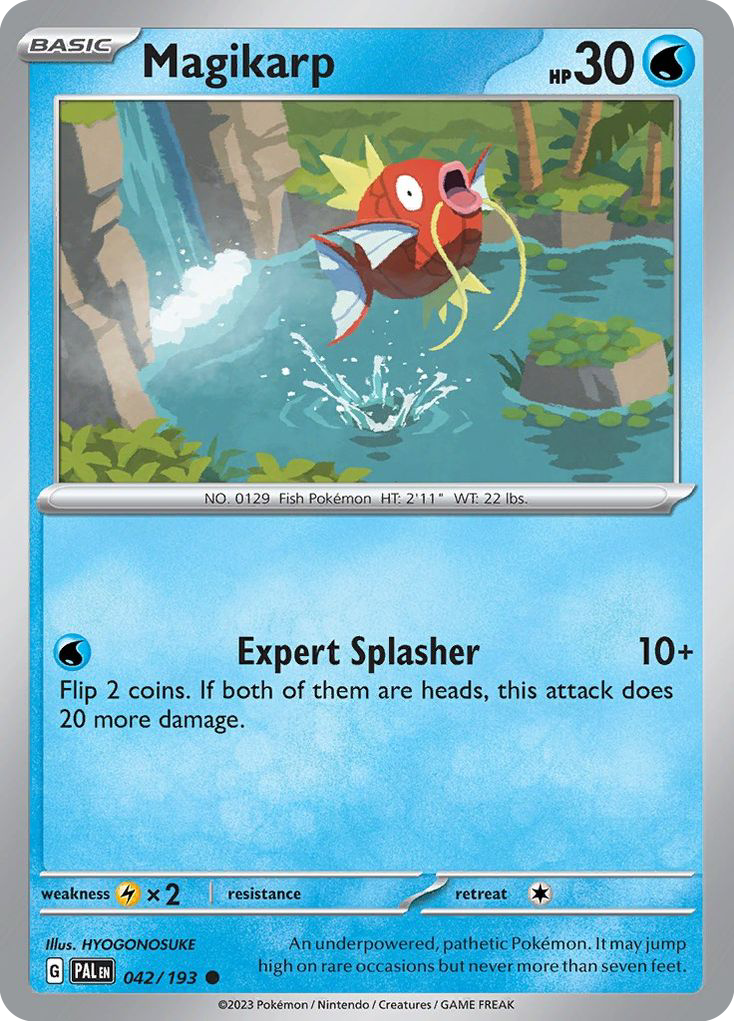 Magikarp – Paldea Evolved 042/193 Pokémon card