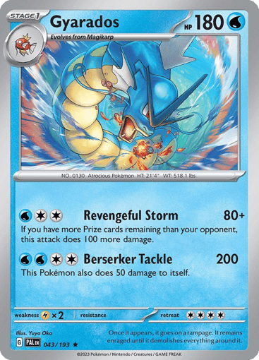 Gyarados - Paldea Evolved 43