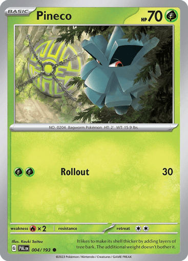Pineco - Paldea Evolved 4