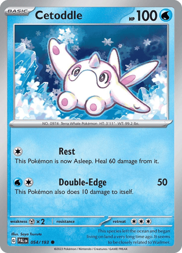 Cetoddle - Paldea Evolved 54